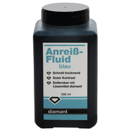 Anreiß-Fluid 500ml, Flasche, blau